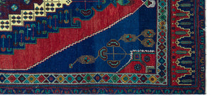 Natural Anatolium Turkish Vintage Rug 4'6'' x 9'11'' ft 138 x 302 cm