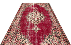 Traditional Design Natural Aged Vintage Rug 5'12'' x 9'11'' ft 182 x 302 cm