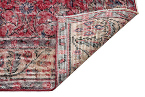 Retro Design Naturel Over Dyed Vintage Rug 5'7'' x 8'6'' ft 170 x 259 cm