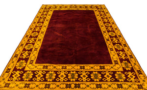 Natural Anatolium Turkish Vintage Rug 6'8'' x 8'10'' ft 204 x 270 cm