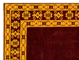 Natural Anatolium Turkish Vintage Rug 6'8'' x 8'10'' ft 204 x 270 cm