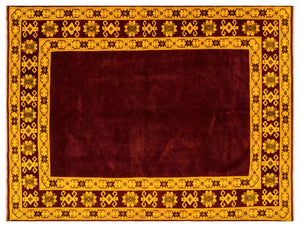 Natural Anatolium Turkish Vintage Rug 6'8'' x 8'10'' ft 204 x 270 cm