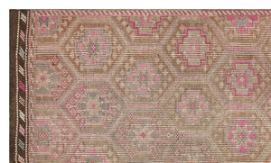 Geometric Over Dyed Kilim Rug 6'0'' x 9'10'' ft 184 x 300 cm