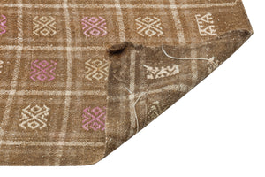 Geometric Over Dyed Kilim Rug 5'7'' x 9'10'' ft 171 x 299 cm