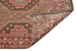 Geometric Over Dyed Kilim Rug 4'11'' x 10'0'' ft 150 x 305 cm