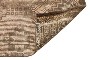 Geometric Over Dyed Kilim Rug 5'7'' x 9'7'' ft 170 x 291 cm