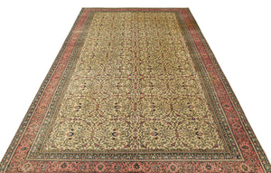 Natural Anatolium Turkish Vintage Rug 6'2'' x 9'2'' ft 189 x 280 cm