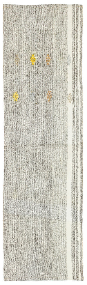 Chaput Over Dyed Kilim Rug 2'2'' x 7'3'' ft 65 x 222 cm