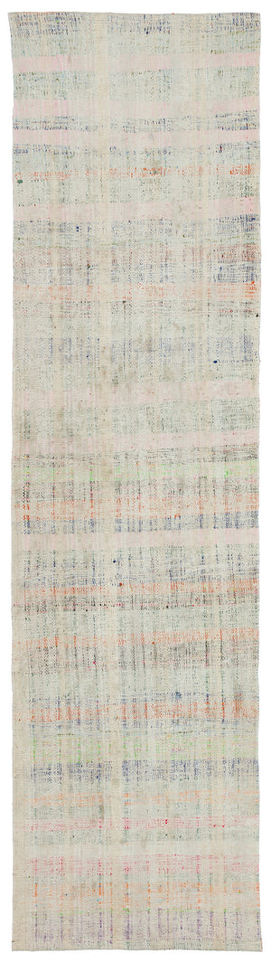 Chaput Over Dyed Kilim Rug 2'7'' x 9'7'' ft 78 x 292 cm