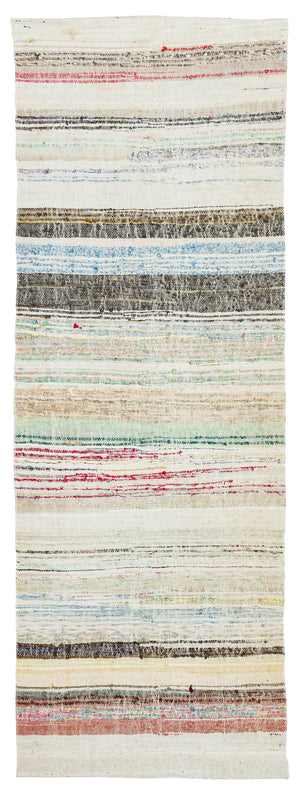 Chaput Over Dyed Kilim Rug 2'11'' x 8'1'' ft 88 x 247 cm