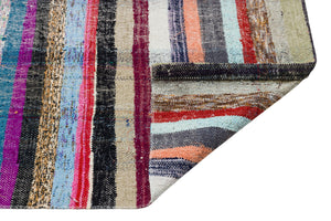 Chaput Over Dyed Kilim Rug 5'5'' x 9'6'' ft 164 x 289 cm