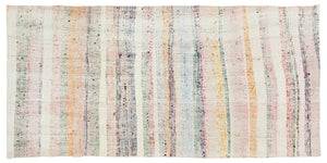 Chaput Over Dyed Kilim Rug 2'11'' x 6'1'' ft 90 x 186 cm