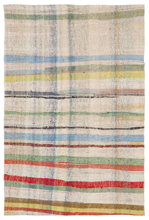 Chaput Over Dyed Kilim Rug 4'11'' x 7'6'' ft 150 x 228 cm