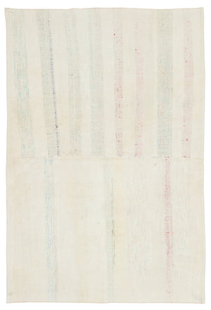 Chaput Over Dyed Kilim Rug 4'6'' x 6'9'' ft 136 x 206 cm