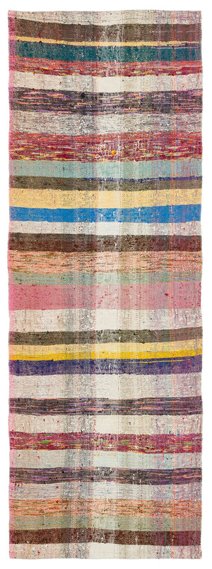 Chaput Over Dyed Kilim Rug 2'8'' x 7'8'' ft 82 x 233 cm