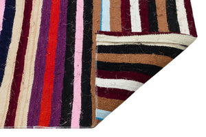 Chaput Over Dyed Kilim Rug 4'12'' x 10'2'' ft 152 x 310 cm