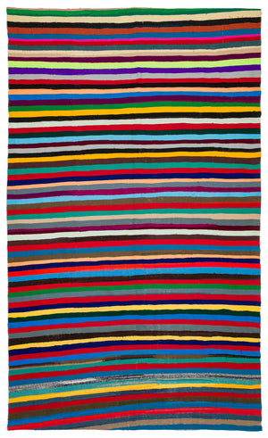 Chaput Over Dyed Kilim Rug 6'9'' x 11'5'' ft 206 x 348 cm