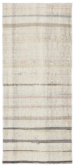 Chaput Over Dyed Kilim Rug 3'2'' x 7'2'' ft 97 x 219 cm