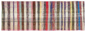 Chaput Over Dyed Kilim Rug 2'9'' x 7'7'' ft 83 x 232 cm