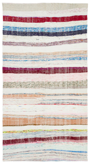 Chaput Over Dyed Kilim Rug 4'9'' x 8'10'' ft 145 x 270 cm