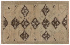 Beige Over Dyed Heritage Rug 5'1'' x 7'10'' ft 155 x 240 cm