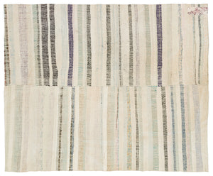 Chaput Over Dyed Kilim Rug 6'3'' x 7'6'' ft 191 x 228 cm