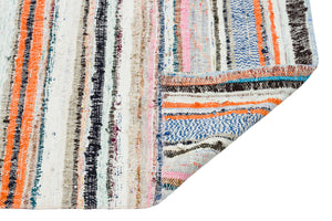 Chaput Over Dyed Kilim Rug 2'9'' x 7'1'' ft 85 x 215 cm