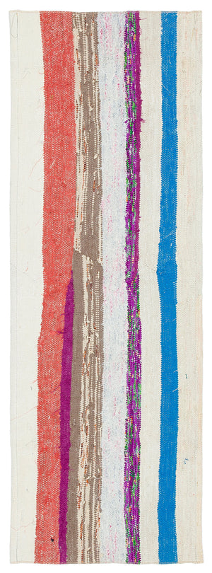 Chaput Over Dyed Kilim Rug 1'10'' x 5'7'' ft 57 x 169 cm