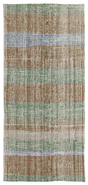 Chaput Over Dyed Kilim Rug 2'9'' x 5'11'' ft 84 x 181 cm