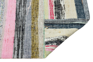 Chaput Over Dyed Kilim Rug 5'10'' x 10'4'' ft 178 x 314 cm