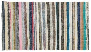 Chaput Over Dyed Kilim Rug 5'10'' x 10'4'' ft 178 x 314 cm