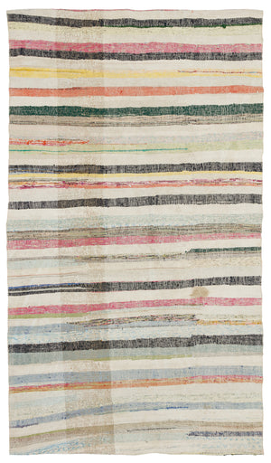Chaput Over Dyed Kilim Rug 5'3'' x 9'1'' ft 160 x 277 cm