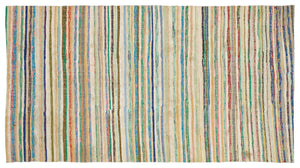 Chaput Over Dyed Kilim Rug 5'5'' x 10'0'' ft 164 x 306 cm