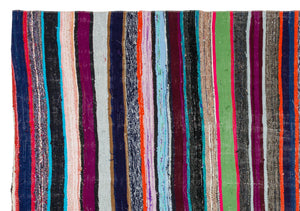 Chaput Over Dyed Kilim Rug 5'10'' x 8'7'' ft 179 x 261 cm