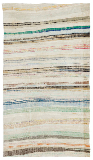 Chaput Over Dyed Kilim Rug 4'10'' x 8'7'' ft 147 x 262 cm