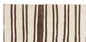 Chaput Over Dyed Kilim Rug 4'3'' x 8'11'' ft 130 x 273 cm