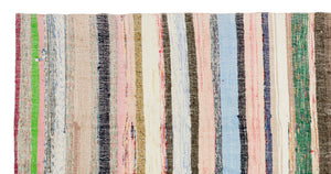 Chaput Over Dyed Kilim Rug 4'11'' x 9'7'' ft 149 x 291 cm