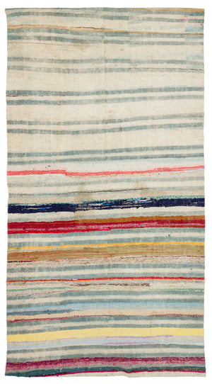 Chaput Over Dyed Kilim Rug 5'9'' x 10'6'' ft 175 x 320 cm