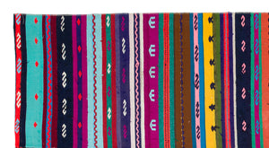 Chaput Over Dyed Kilim Rug 4'0'' x 7'6'' ft 123 x 228 cm