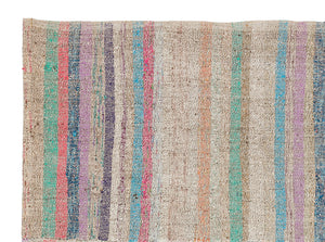 Chaput Over Dyed Kilim Rug 4'8'' x 6'5'' ft 141 x 196 cm
