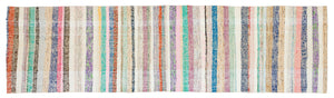 Chaput Over Dyed Kilim Rug 2'11'' x 10'10'' ft 90 x 329 cm