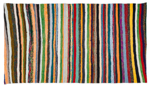 Chaput Over Dyed Kilim Rug 5'2'' x 9'2'' ft 157 x 280 cm
