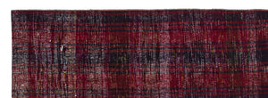 Chaput Over Dyed Kilim Rug 3'1'' x 8'11'' ft 94 x 271 cm