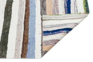 Chaput Over Dyed Kilim Rug 5'6'' x 5'1'' ft 167 x 155 cm