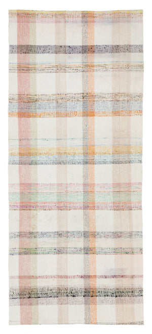 Chaput Over Dyed Kilim Rug 3'1'' x 7'2'' ft 94 x 219 cm