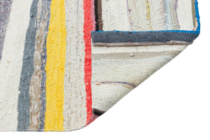 Chaput Over Dyed Kilim Rug 5'3'' x 12'4'' ft 161 x 376 cm