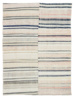 Chaput Over Dyed Kilim Rug 4'7'' x 6'3'' ft 139 x 190 cm