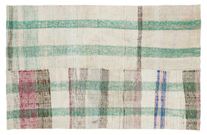 Chaput Over Dyed Kilim Rug 4'11'' x 7'9'' ft 150 x 237 cm