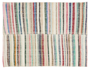 Chaput Over Dyed Kilim Rug 6'2'' x 8'4'' ft 188 x 253 cm