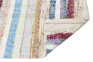 Chaput Over Dyed Kilim Rug 2'11'' x 10'1'' ft 90 x 307 cm